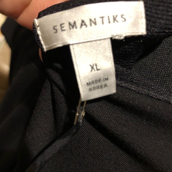NWT! Semantiks black dress - XL - Picture 6 of 9